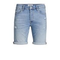 JACK & JONES JEANS INTELLIGENCE regular fit jeans short Rick Original light denim - thumbnail