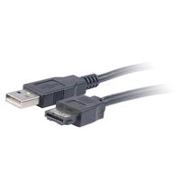 Akasa HDD/ SSD Adapter [1x SATA-combi-bus 15+7-polig - 1x USB-A 2.0 stekker, eSATA-stekker 7-polig] 0.40 m - thumbnail