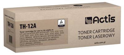Actis Tonercartridge TH-12A (vervangt HP 12A Q2612A, Canon FX-10, Canon CRG-703; standaard; 2000 pagina's; zwart)