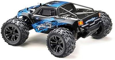 Absima Truck Racing Zwart/blauw 1:14 RC auto Elektro Monstertruck 4WD RTR 2,4 GHz