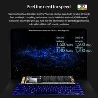 Transcend JetDrive™ 850 Mac NVMe/PCIe M.2 SSD 2280 harde schijf 480 GB M.2 NVMe PCIe 3.0 x4 - thumbnail