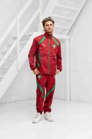 PUMA Marokko Pre-Match Woven Trainingsbroek 2024-2026 Rood Groen - thumbnail