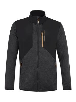 Protest Prtcait Full Zip Fleece Heren True Black L Protest Prtcait Full Zip Fleece Heren True Black L