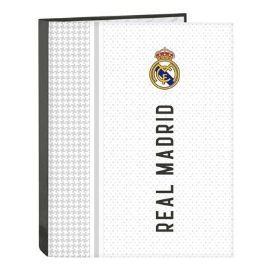 Ringmap Real Madrid C.F. Wit Grijs A4 26.5 x 33 x 4 cm