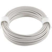 econ connect KZL2X008WS5 Draad 2 x 0.08 mm² Wit 5 m - thumbnail