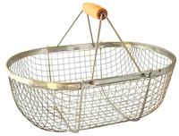 Oogstmand metaal 15 liter - thumbnail