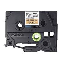Brother TZe-PR831 Labeltape Tapekleur: Goud Tekstkleur: Zwart 12 mm 8 m - thumbnail