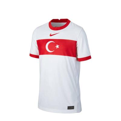 Nike Junior Turkije voetbalshirt wit/rood Nike Junior Turkije voetbalshirt wit/rood