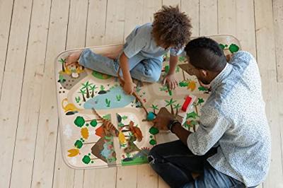 Achoka Speelkleed dinowereld, 100x150cm