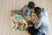 Achoka Speelkleed dinowereld, 100x150cm - thumbnail