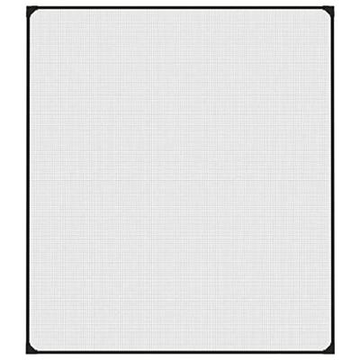 VidaXL Insectenhor voor ramen magnetisch 130x150 cm antracietkleurig