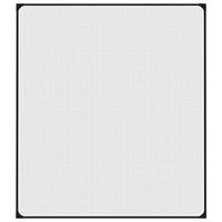 VidaXL Insectenhor voor ramen magnetisch 130x150 cm antracietkleurig - thumbnail