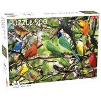 Tactic legpuzzel exotische vogels 47 x 31 cm 500 stukjes - thumbnail