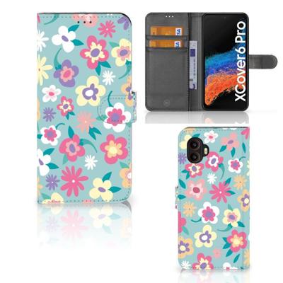Samsung Galaxy Xcover 6 Pro Hoesje Flower Power Samsung Galaxy Xcover 6 Pro Hoesje Flower Power