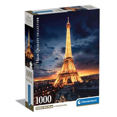Clementoni Eiffeltoren puzzel - 1000 stukjes - thumbnail