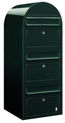 Bobi BrievenbusTrio 6064 Zwartgroen - 01.01.06.26