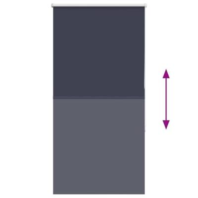 Rolgordijn verduisterend 70x150cm stofbreedte 65,7 cm polyester