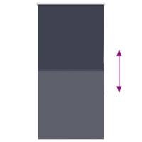 Rolgordijn verduisterend 75x175cm stofbreedte 70,7 cm polyester - thumbnail