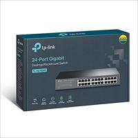 TP-Link TL-SG1024D 24-Port Gigabit Desktop/Rackmount Switch Switch Grijs - thumbnail