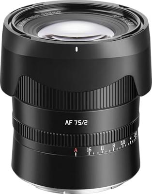 TTartisan AF75mm F2 Nikon Z zwart