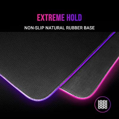 Gaming Muismat Met Ledverlichting Mars Gaming MMPRGB2 RGB XL Zwart Gaming Muismat Met Ledverlichting Mars Gaming MMPRGB2 RGB XL Zwart