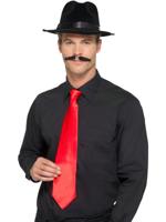 Luxe Rood Gangster Stropdas - thumbnail