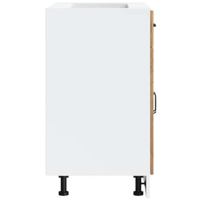 Onderkast Lucca bewerkt hout oud houtkleurig