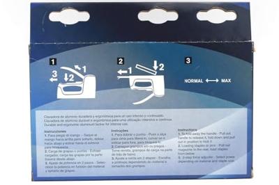 Spijkerpistool Petrus 340 Metaal Grijs