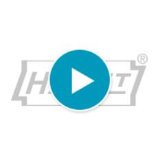 HAZET Omschakelratel · volledig van staal · voor bits 863MBIT · 1/4 inch (6,3 mm) zeskant hol · Lengte: 89 mm