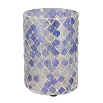 Daan Kromhout Theelichthouder mosaic l paars 15 cm | 12 stuks
