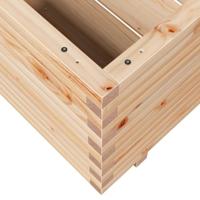 Plantenbak 90x60x49,5 cm massief grenenhout - thumbnail