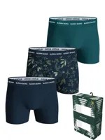 3-pack Heren Cotton Stretch - Boxershorts mannen - HR10004154 - Groen - Onderbroek heren heren - Ondergoed heren heren - HR10004154 - Onderbroek - thumbnail