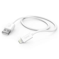 Hama 00201579 USB-laadkabel USB 2.0 Apple Lightning stekker, USB-A stekker 1.00 m Wit - thumbnail