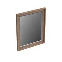 Spiegel Forzalaqua Reno 40x2x50 Cm Eiken Havanna - thumbnail