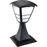 Staande Buitenlamp - Sokkellamp - Yoncora 1 - E27 Fitting - Vierkant - Zwart - thumbnail