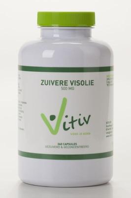 Vitiv Zuivere visolie 500mg 100 Capsules Vitiv Zuivere visolie 500mg 100 Capsules