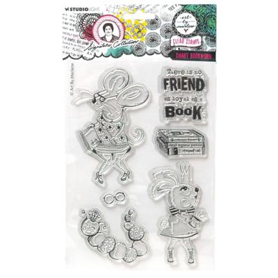 Studio Light • signature collection clear stamp smart bookworm