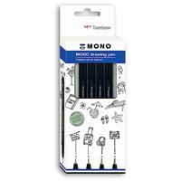 Tombow • mono drawing pen bold set, 4x - thumbnail