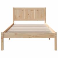 Bedframe Bruin 100 x 200 cm Massief grenenhout - thumbnail