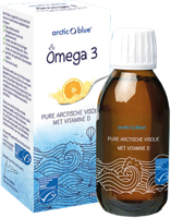 Arctic Blue Omega 3 pure visolie met vitamine D 150 Milliliter - thumbnail