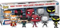 Marvel Spider-Man: Beyond Amazing Funko Pop Vinyl: Prodigy, The Hornet, Prince of Arachne, Spider-Armor Mk I & Spid - thumbnail