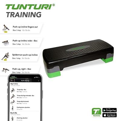 Tunturi Aerobic Fitness Stepper Easy | Verstelbaar | Zwart