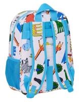 Schoolrugzak Algo de Jaime Wit 26 x 34 x 11 cm - thumbnail