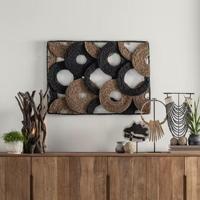 MUST Living Wanddecoratie 'Cuba' Waterhyacint - thumbnail