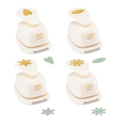 Vaessen Creative • figuurpons set hart bloemblaadje & bloemen 4st.