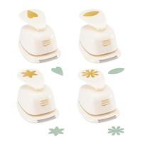 Vaessen Creative • figuurpons set hart bloemblaadje & bloemen 4st. - thumbnail