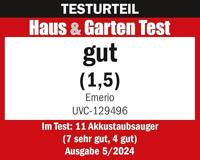 Emerio Steelstofzuiger Wit/Zwart - thumbnail