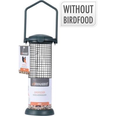 Pro Garden vogelvoerhouder 8.5x23 cm groen