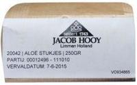 Jacob Hooy Aloe Vera Stukjes 250gr - thumbnail