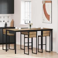 Staande Bartafel Bewerkt hout - thumbnail